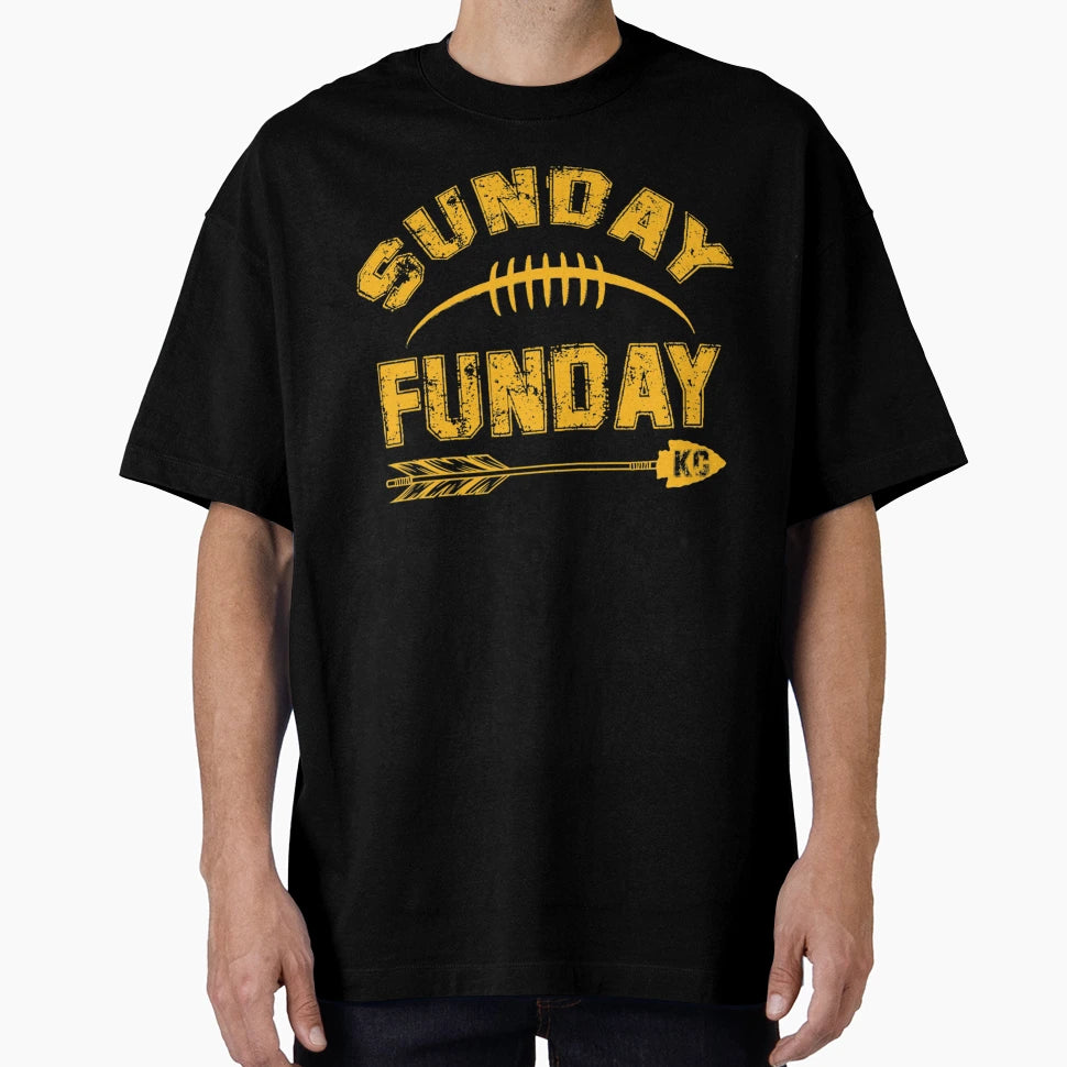 Sunday Funday Kc T-Shirt - Custom Art Print Unisex - T-Shirt, Sweatshirt, Hoodie