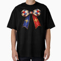 France Flag Patterned Patriotic T-Shirt - Novelty Apparel Men Women - T-Shirt, Sweatshirt, Hoodie