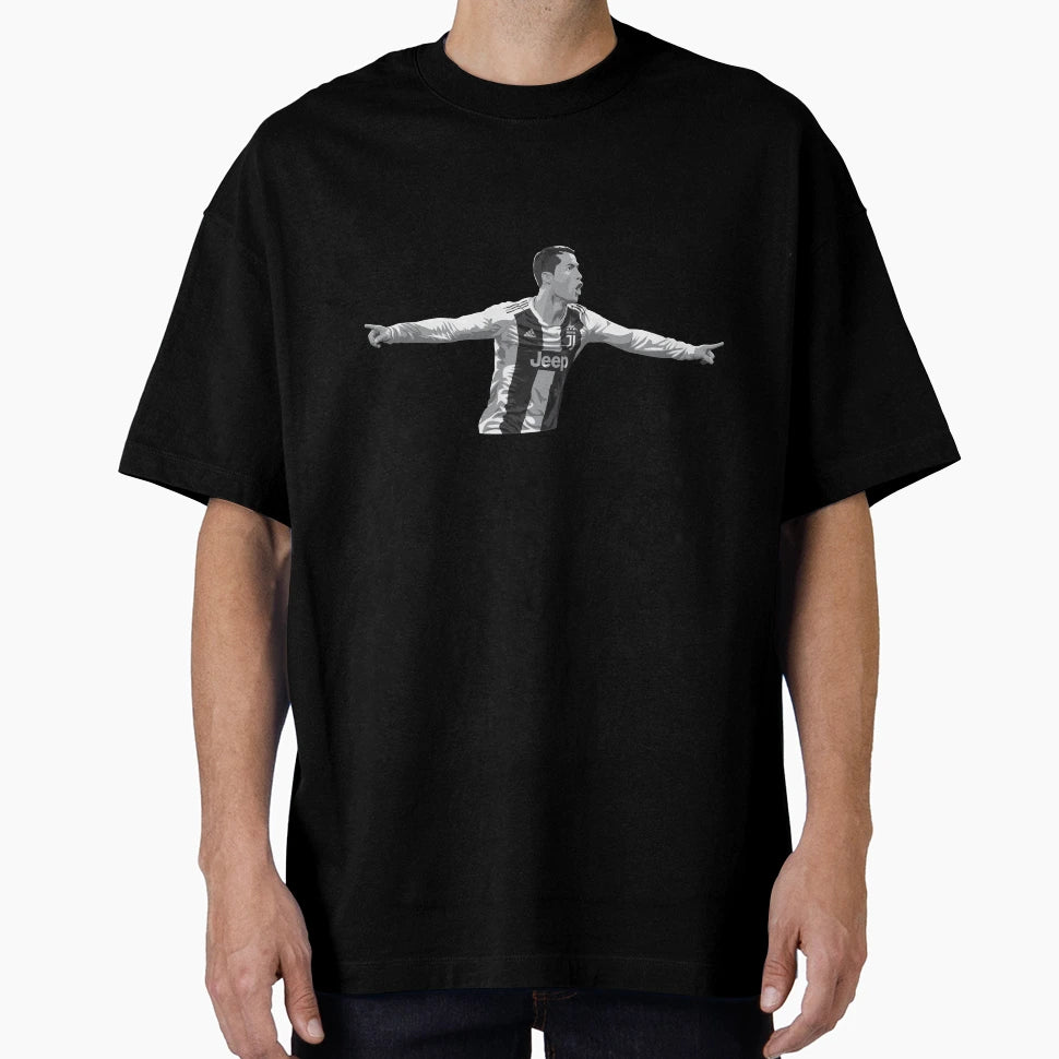 Cristiano Ronaldo T-Shirt - Custom Art Print for Adults - T-Shirt, Sweatshirt, Hoodie
