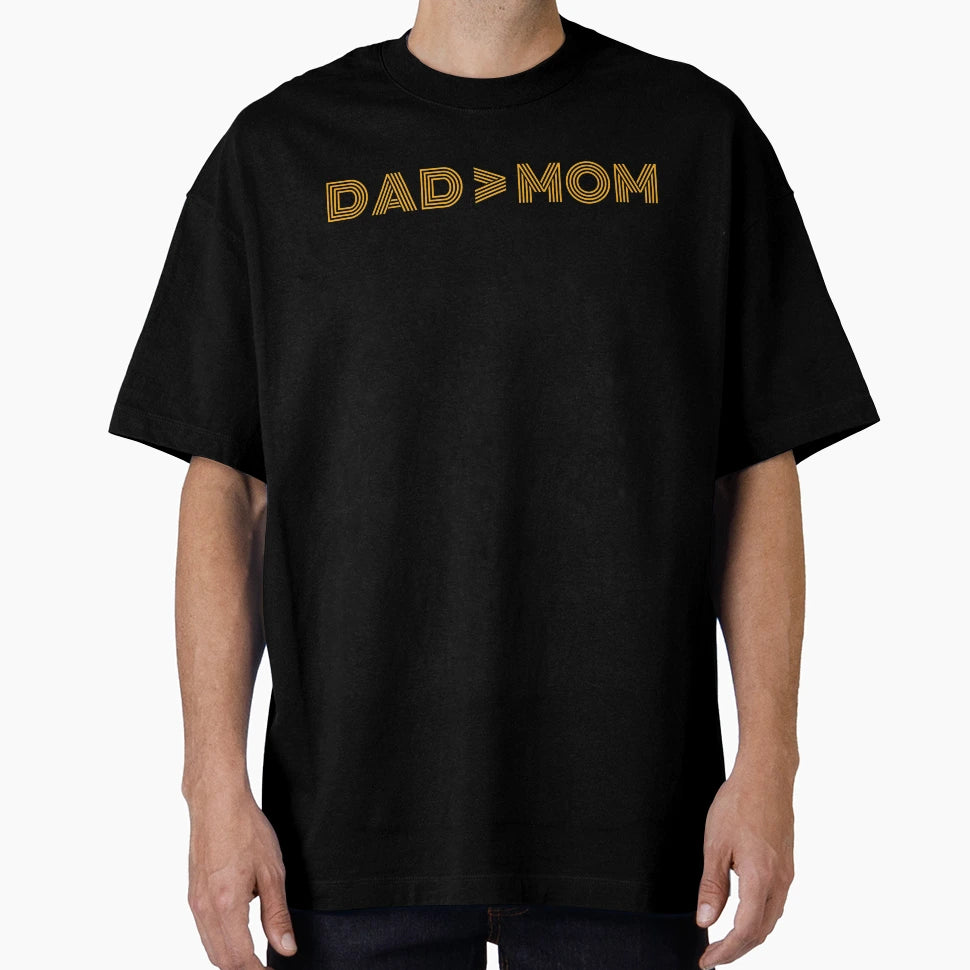 Dad Mom T-Shirt - Minimalist Print Unisex - T-Shirt, Sweatshirt, Hoodie