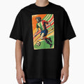Soccer Striker Football T-Shirt - Graphic Print Men Women - T-Shirt, Sweatshirt, Hoodie