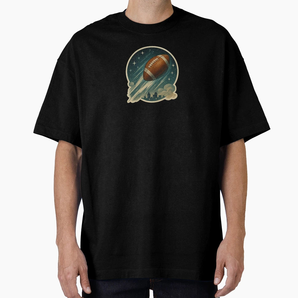 Starfield Motion Football T-Shirt - Minimalist Print Unisex - T-Shirt, Sweatshirt, Hoodie