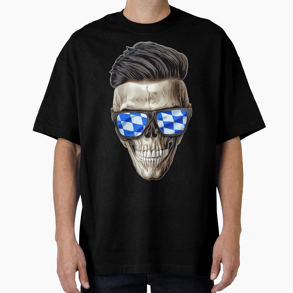 Bavarian Skull T-Shirt - Fun Novelty Design Unisex - T-Shirt, Sweatshirt, Hoodie