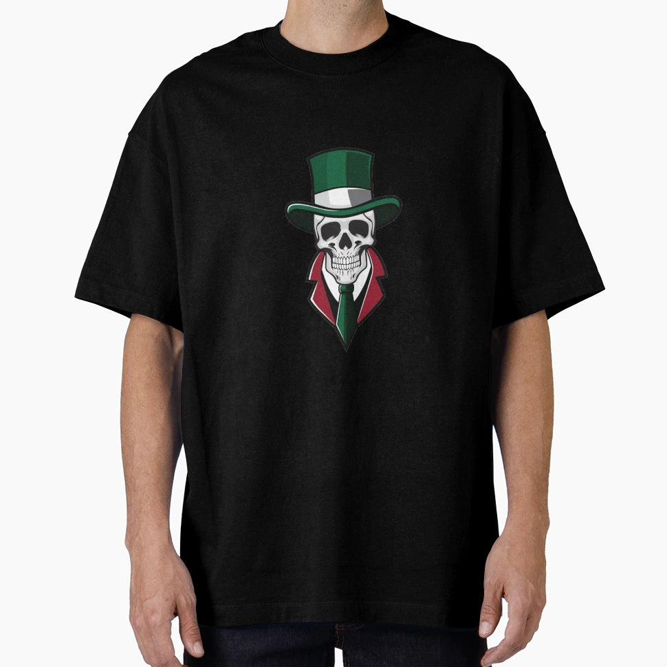 Gentleman Skull T-Shirt - Minimalist Print for Adults - T-Shirt, Sweatshirt, Hoodie