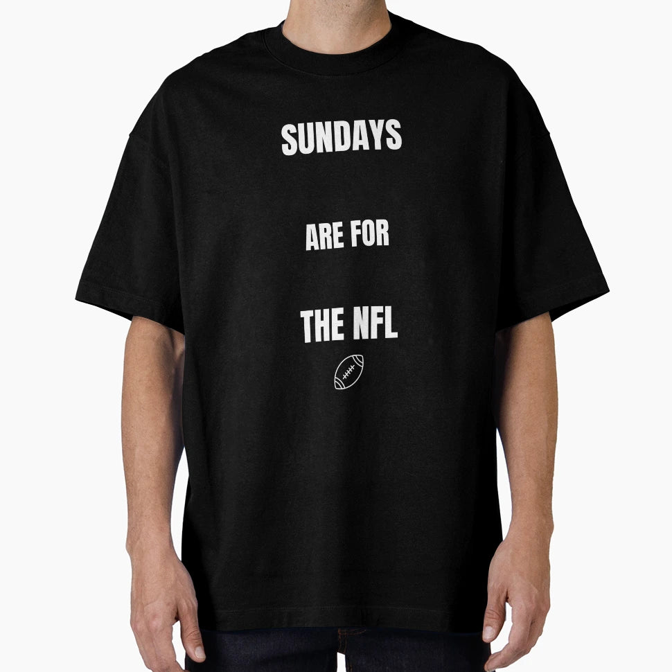 Sundays Are Nfl Matching Dad And Set T-Shirt - Aesthetic Graphic for Adults - T-Shirt, Sweatshirt, Hoodie