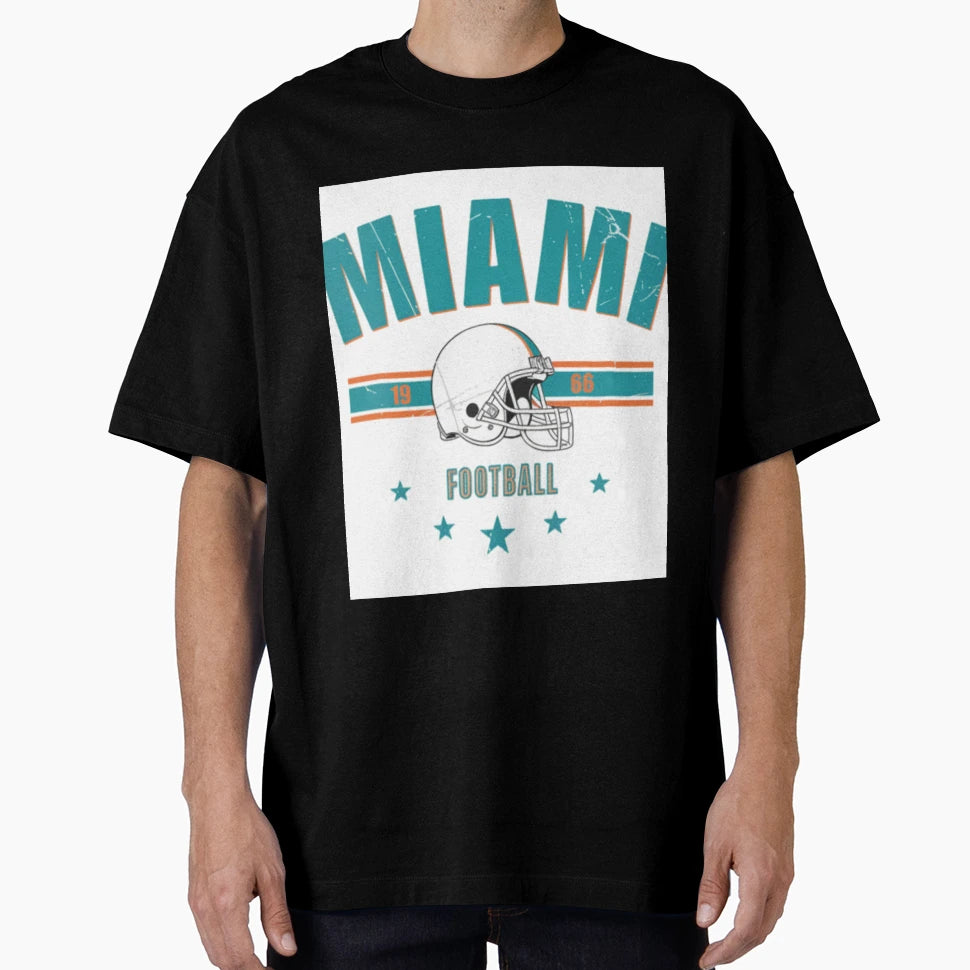 Miami Dolphins T-Shirt - Streetwear Style Men Women - T-Shirt, Sweatshirt, Hoodie