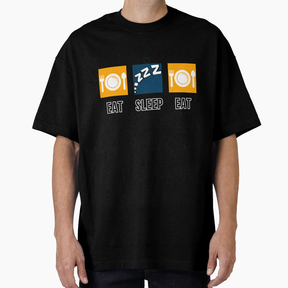 Eat Sleep Repeat T-Shirt - Trendy Graphic Unisex - T-Shirt, Sweatshirt, Hoodie