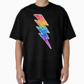 Rainbow Lightning T-Shirt - Novelty Apparel Unisex - T-Shirt, Sweatshirt, Hoodie