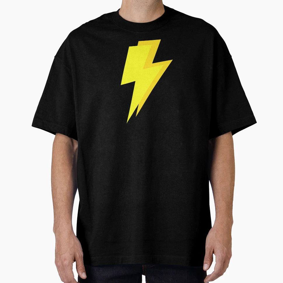Yellow Lightning Bolts T-Shirt - Minimalist Print for Adults - T-Shirt, Sweatshirt, Hoodie