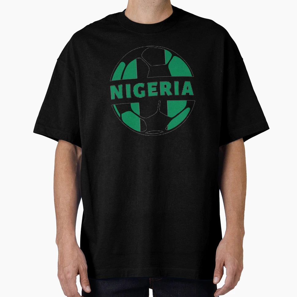 Nigeria Football T-Shirt - Trendy Graphic Men Women - T-Shirt, Sweatshirt, Hoodie
