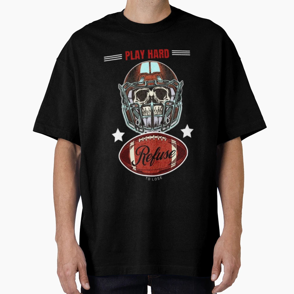 Refuse To Lose American Football T-Shirt - Fun Novelty Design for Adults - T-Shirt, Sweatshirt, Hoodie