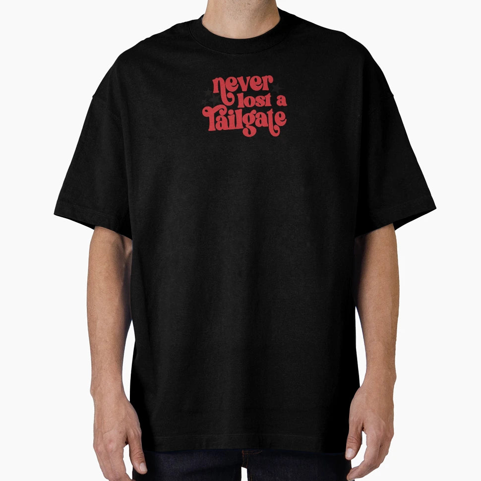 Never Lost Tailgate T-Shirt - Minimalist Print Men Women - T-Shirt, Sweatshirt, Hoodie