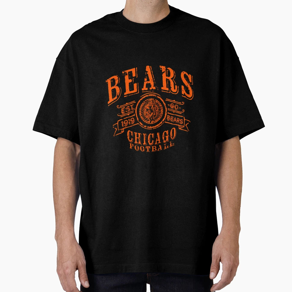 Bears Football T-Shirt - Aesthetic Graphic for Adults - T-Shirt, Sweatshirt, Hoodie