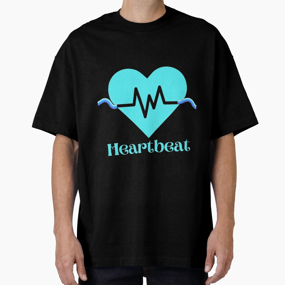 Heartbeat T-Shirt - Custom Art Print Men Women - T-Shirt, Sweatshirt, Hoodie