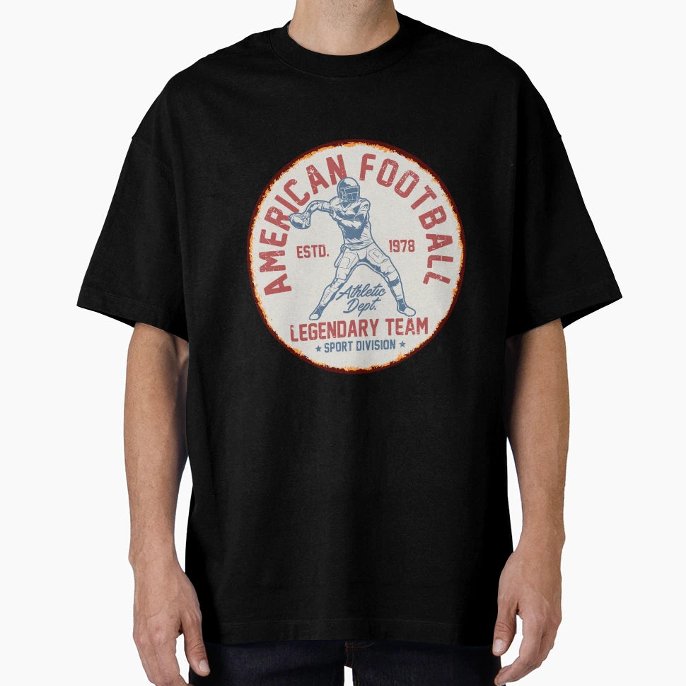 Legendary American Football Team Sport T-Shirt - Trendy Graphic Unisex - T-Shirt, Sweatshirt, Hoodie