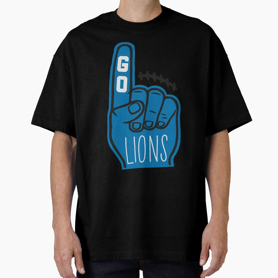 Go Lions T-Shirt - Minimalist Print Men Women - T-Shirt, Sweatshirt, Hoodie
