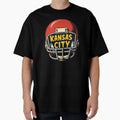 Kansas City Football Helmet T-Shirt - Streetwear Style Men Women - T-Shirt, Sweatshirt, Hoodie