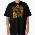 Touchdown Football Sunflower Bow T-Shirt - Streetwear Style for Adults - T-Shirt, Sweatshirt, Hoodie