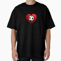 I Love Soccer Symbol T-Shirt - Custom Art Print for Adults - T-Shirt, Sweatshirt, Hoodie