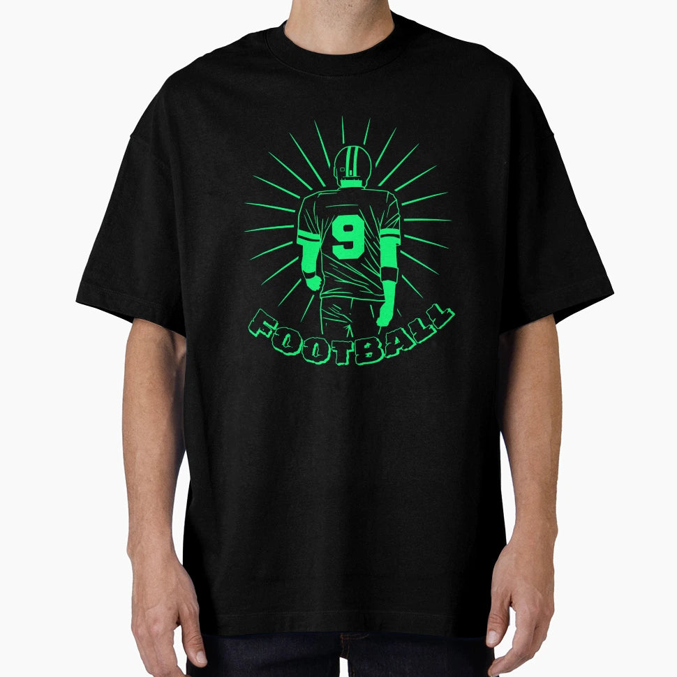 Amercian Football Quarterback Designer T-Shirt - Trendy Graphic for Adults - T-Shirt, Sweatshirt, Hoodie