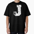 Letter J Initials T-Shirt - Fun Novelty Design Men Women - T-Shirt, Sweatshirt, Hoodie