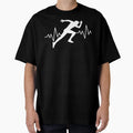 Running Heartbeat T-Shirt - Unique Graphic Unisex - T-Shirt, Sweatshirt, Hoodie