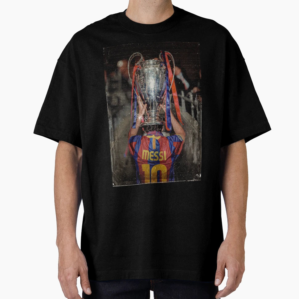 Lionel Messi Champion T-Shirt - Graphic Print Unisex - T-Shirt, Sweatshirt, Hoodie