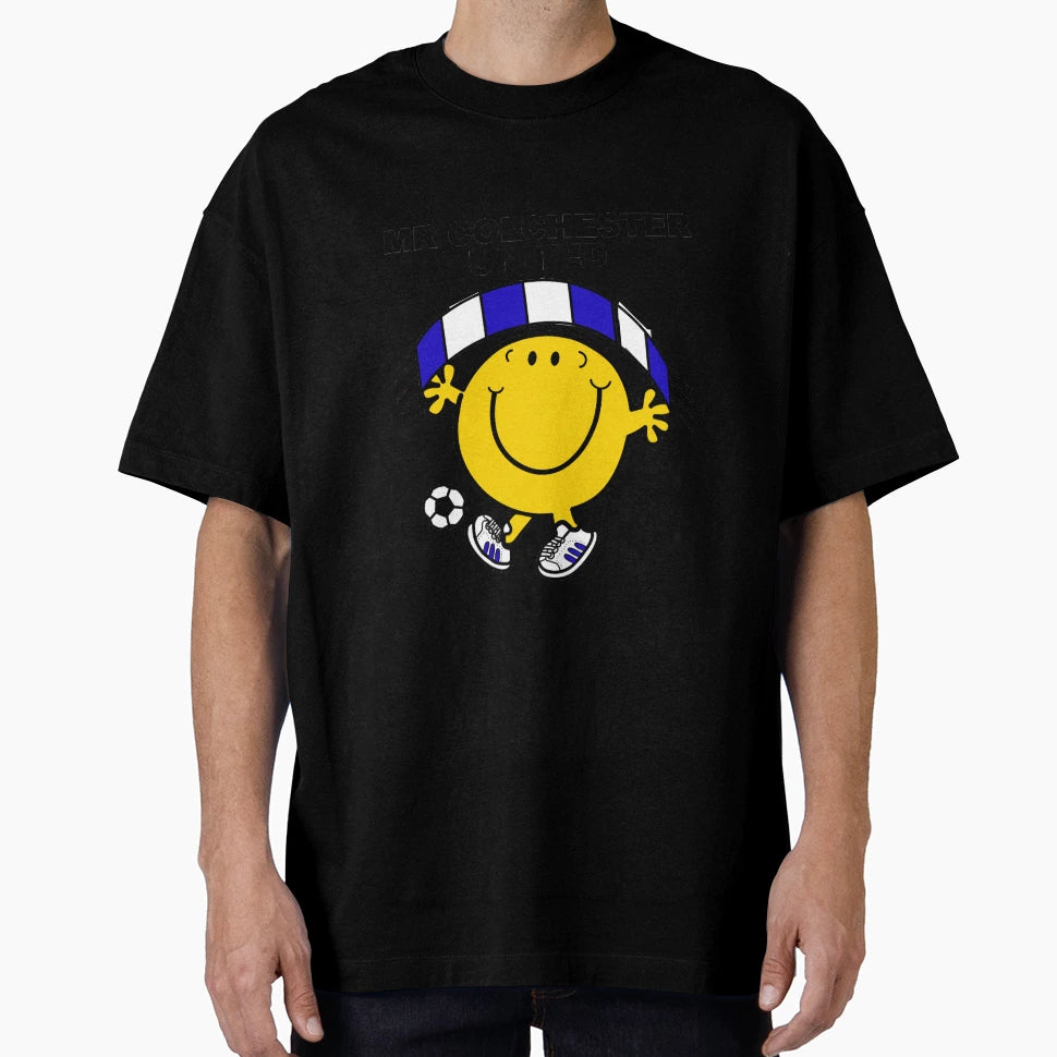 Colchester United Football T-Shirt - Minimalist Print Men Women - T-Shirt, Sweatshirt, Hoodie