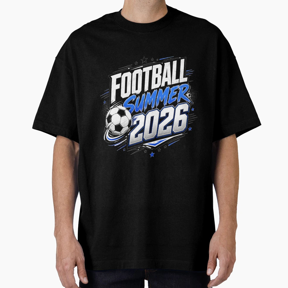 Football Summer 2026 Fan T-Shirt - Novelty Apparel Unisex - T-Shirt, Sweatshirt, Hoodie