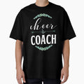 Cheerleading Coach Pretty Cheer T-Shirt - Minimalist Print for Adults - T-Shirt, Sweatshirt, Hoodie