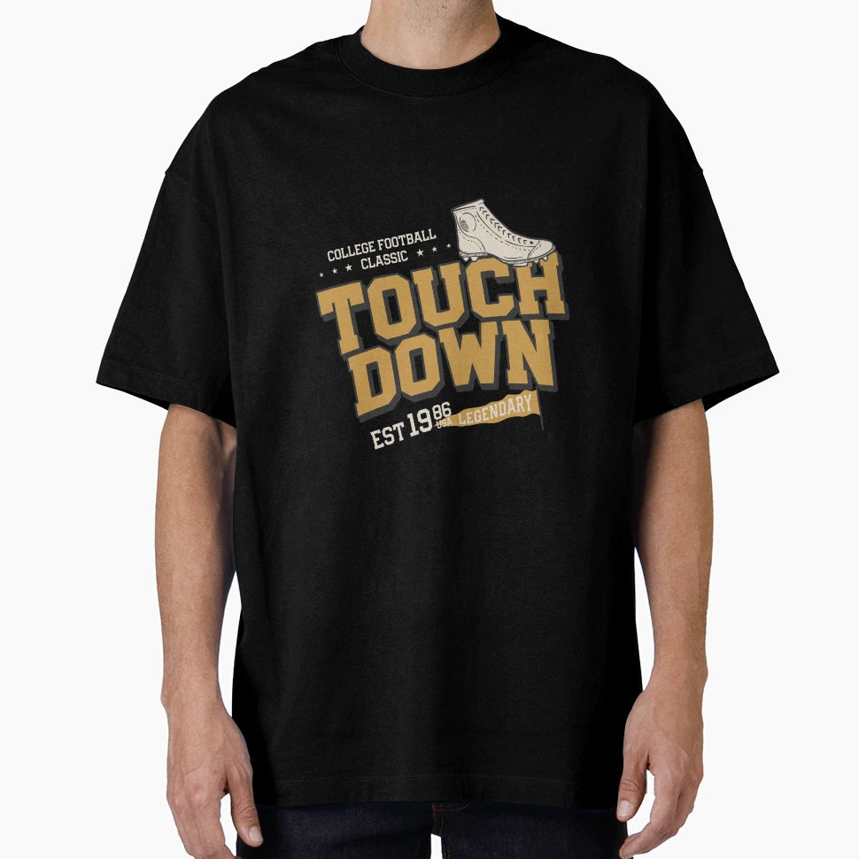 Touch Down T-Shirt - Novelty Apparel for Adults - T-Shirt, Sweatshirt, Hoodie