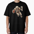 Skeleton Football Player Skeleton T-Shirt - Novelty Apparel Men Women - T-Shirt, Sweatshirt, Hoodie
