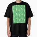 Green Lightning Bolt Pattern T-Shirt - Trendy Graphic for Adults - T-Shirt, Sweatshirt, Hoodie