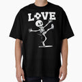 Soccer Ball Skeleton Football Fan T-Shirt - Aesthetic Graphic Unisex - T-Shirt, Sweatshirt, Hoodie