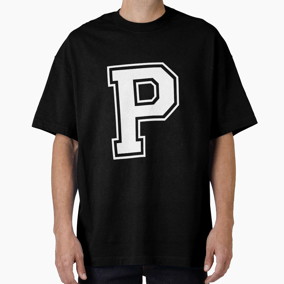 Letter P T-Shirt - Trendy Graphic Unisex - T-Shirt, Sweatshirt, Hoodie