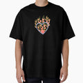 Heart Fire T-Shirt - Streetwear Style Men Women - T-Shirt, Sweatshirt, Hoodie