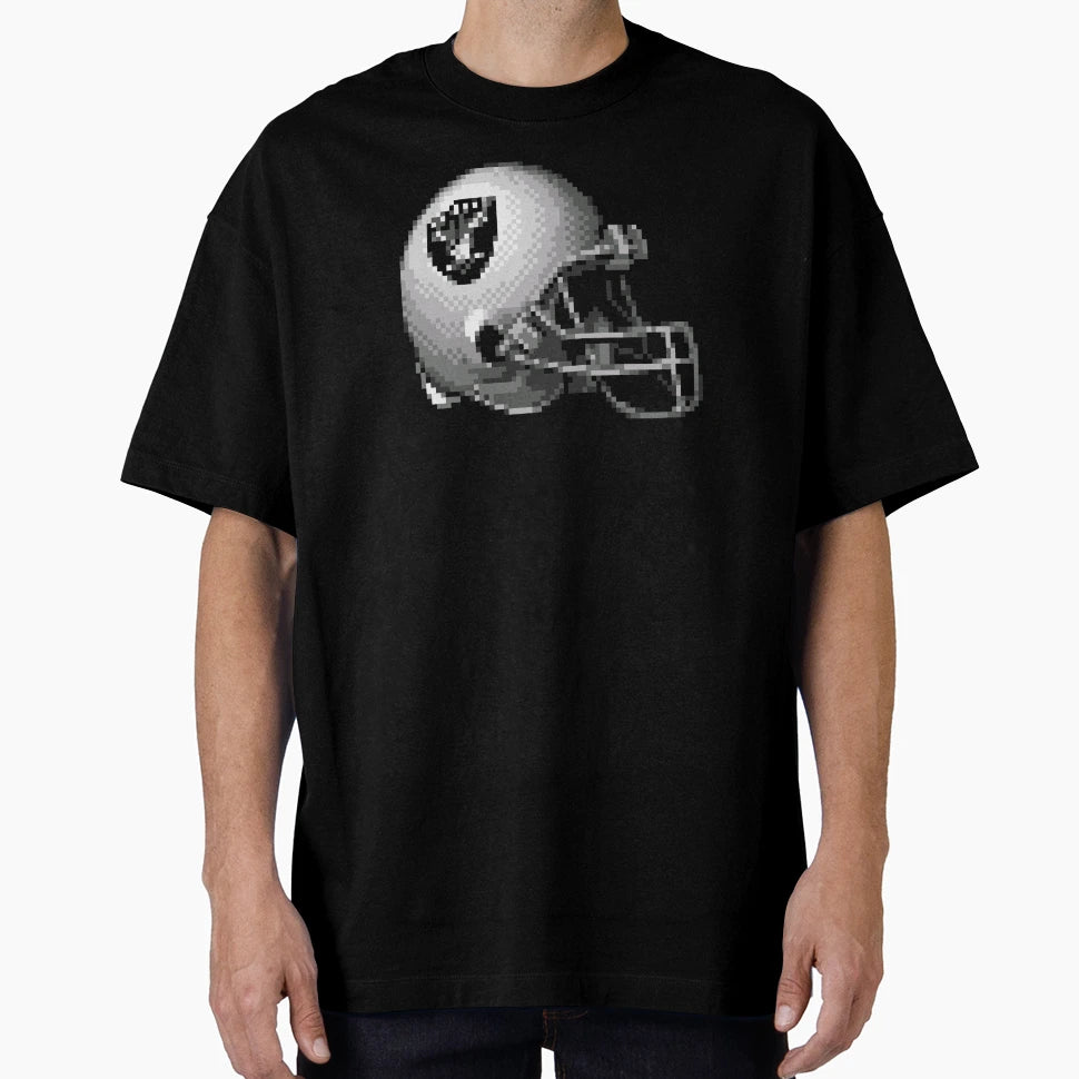 Raiders Helmet Sprite T-Shirt - Casual Everyday Wear for Adults - T-Shirt, Sweatshirt, Hoodie