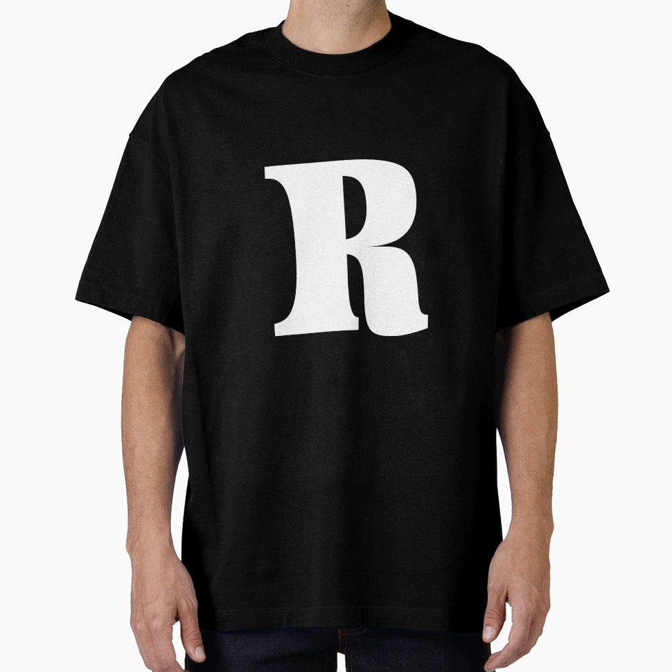 Letter R Monogram T-Shirt - Casual Everyday Wear Men Women - T-Shirt, Sweatshirt, Hoodie