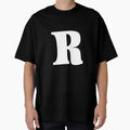 Letter R Monogram T-Shirt - Casual Everyday Wear Men Women - T-Shirt, Sweatshirt, Hoodie