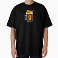 Alphabet Letter Q Root Bear Float T-Shirt - Minimalist Print for Adults - T-Shirt, Sweatshirt, Hoodie
