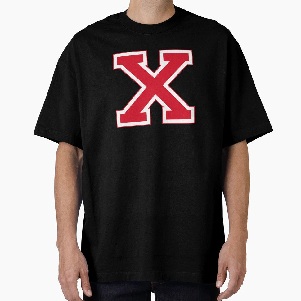 Red Varsity Letter X T-Shirt - Novelty Apparel Men Women - T-Shirt, Sweatshirt, Hoodie