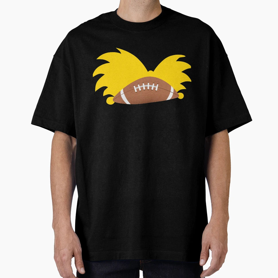 Football Head T-Shirt - Custom Art Print Men Women - T-Shirt, Sweatshirt, Hoodie