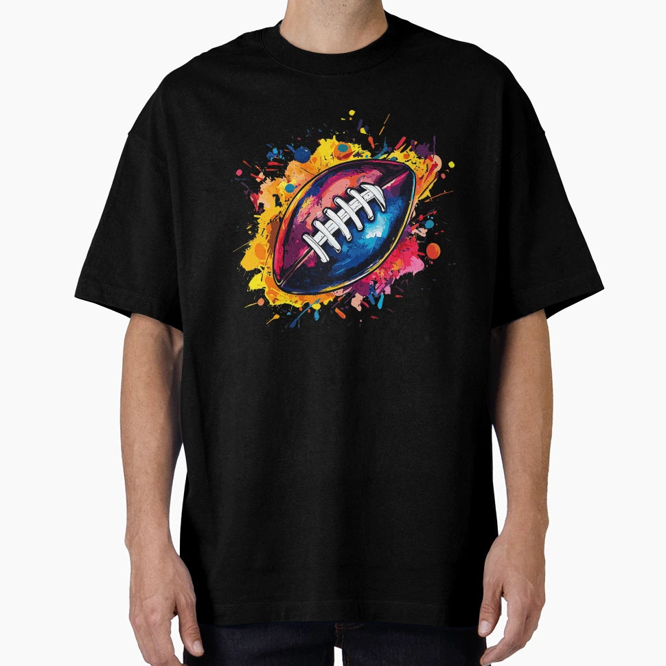 Football Designs Football T-Shirt - Novelty Apparel for Adults - T-Shirt, Sweatshirt, Hoodie