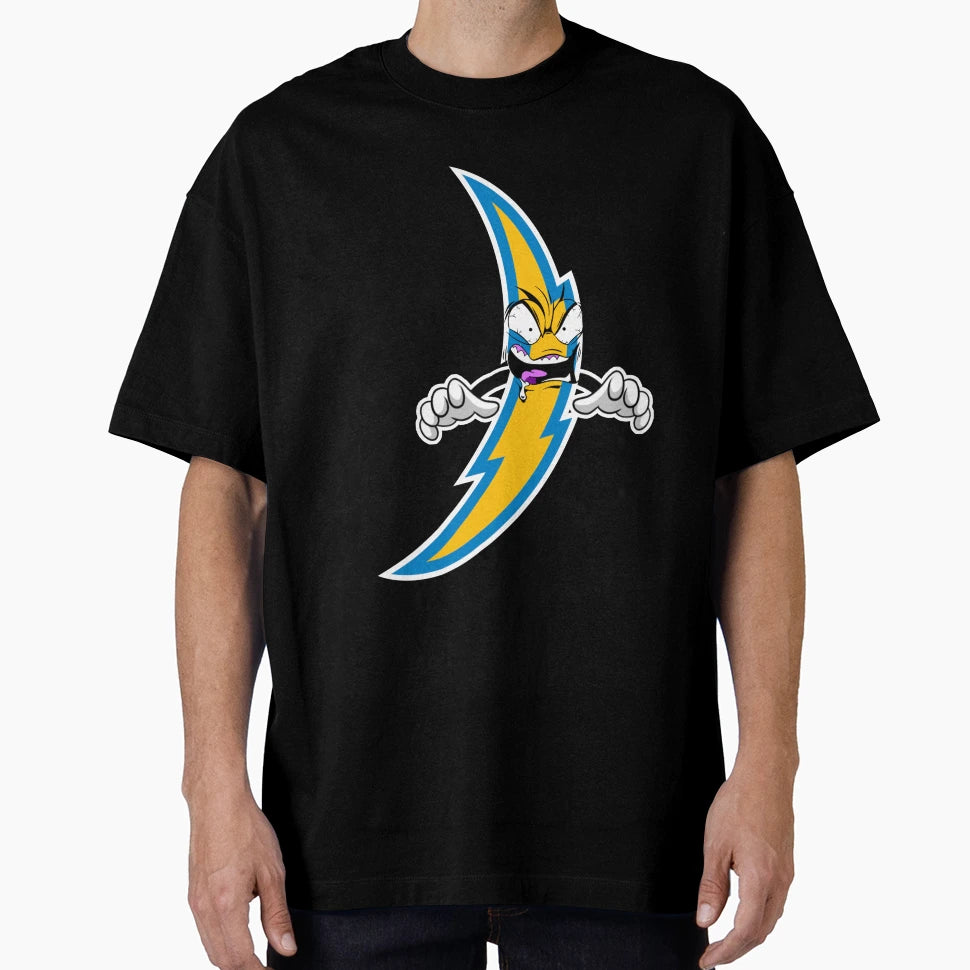 Crazed Bolt T-Shirt - Streetwear Style Unisex - T-Shirt, Sweatshirt, Hoodie