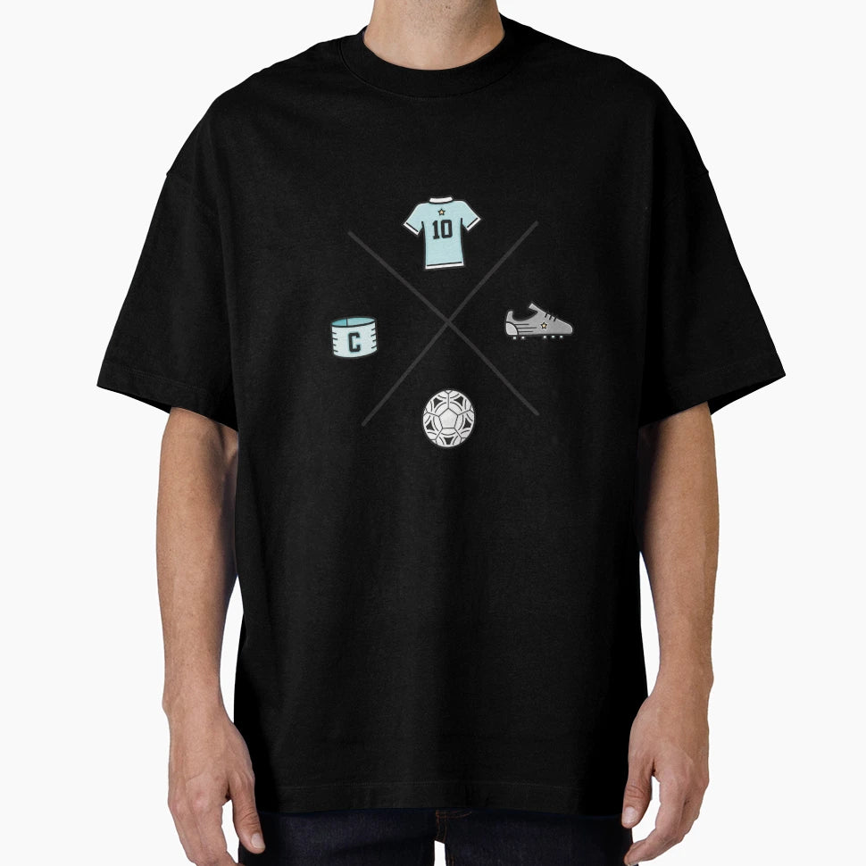 Football Soccer Legendary Badge T-Shirt - Fun Novelty Design Men Women - T-Shirt, Sweatshirt, Hoodie