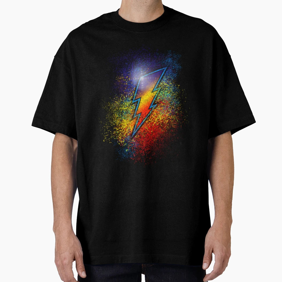 Lightning Bolt T-Shirt - Custom Art Print Men Women - T-Shirt, Sweatshirt, Hoodie