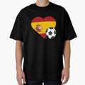 Spain Soccer Heart T-Shirt - Unique Graphic Men Women - T-Shirt, Sweatshirt, Hoodie