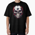 Football Skull Dark Soccer T-Shirt - Novelty Apparel Men Women - T-Shirt, Sweatshirt, Hoodie
