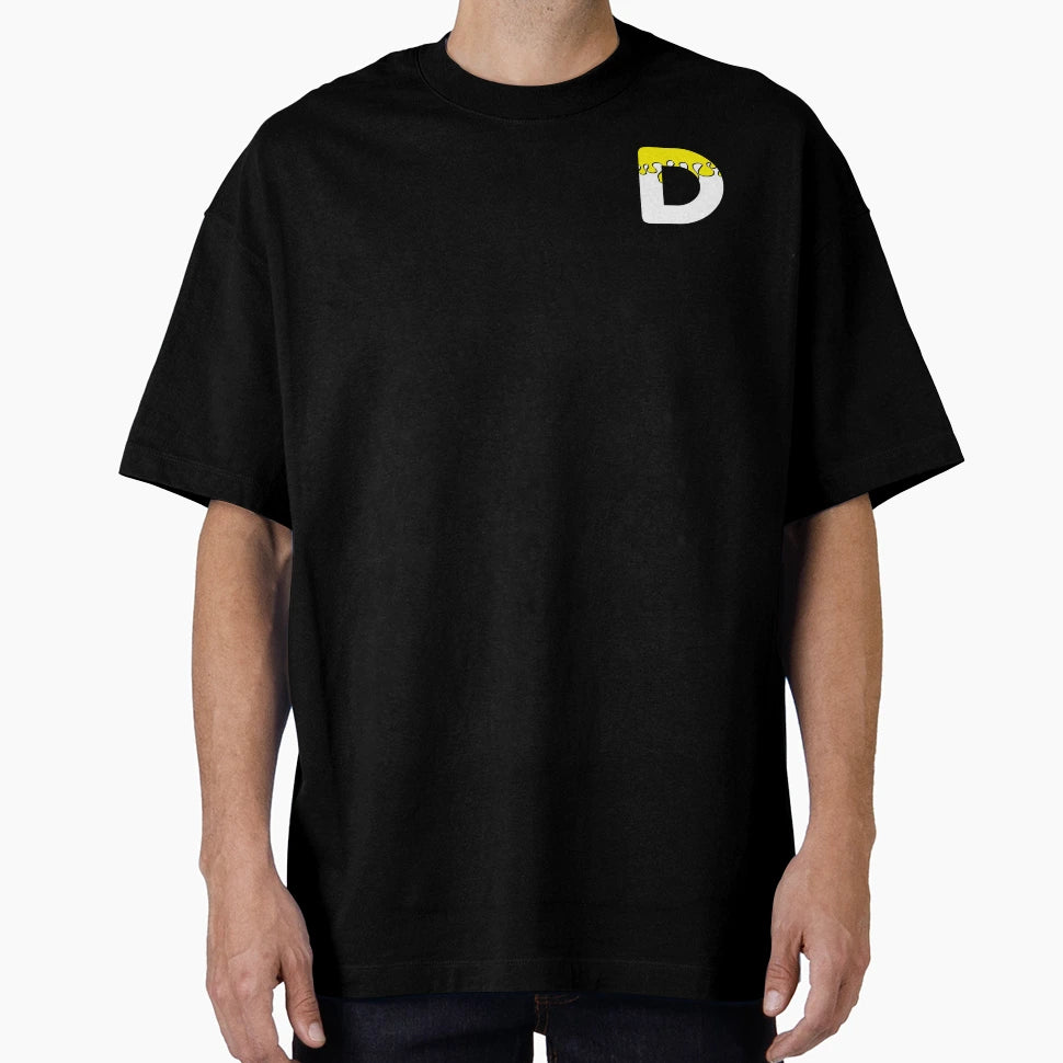 Letter D T-Shirt - Trendy Graphic Unisex - T-Shirt, Sweatshirt, Hoodie