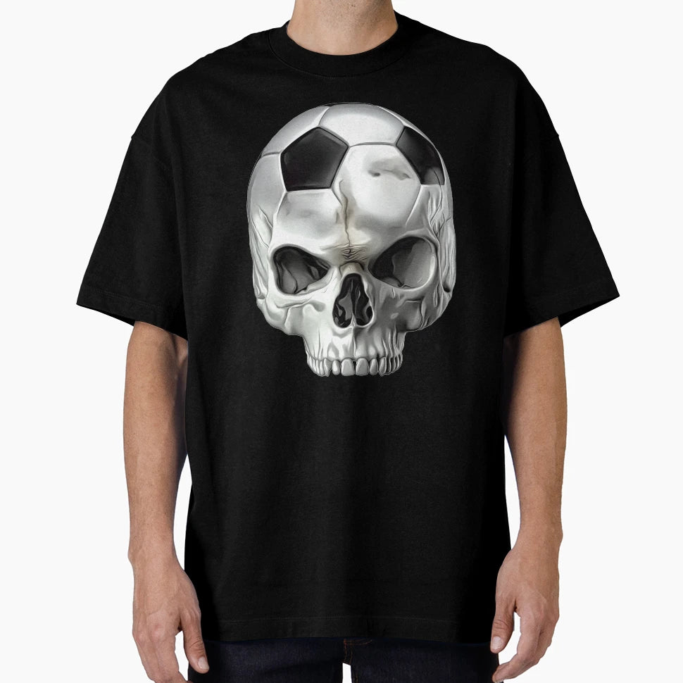Football Skull T-Shirt - Trendy Graphic for Adults - T-Shirt, Sweatshirt, Hoodie